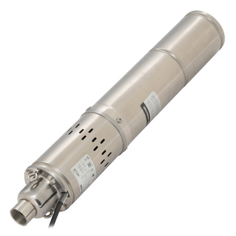 Скважинный насос DWS-4-100, винтовой, диаметр 4", 800 Вт, 1700 л/ч, напор 100 м Denzel