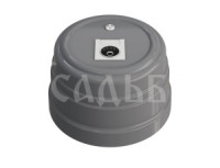 МЕЗОНИНЪ УСАДЬБА роз. TV (SAT) оконечная пластик, серый GE30321-07