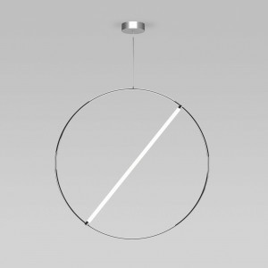 Eurosvet  св-к подвесной 686lm 810х810х2000 металл хром Element 90283/1 a061422