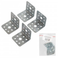 Уголок мебельный 40х40*40*1,5 цинк 4 шт. Инд.упаковка+ШК (цена за 4шт) (25) Кунгур