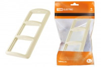 TDM Валдай рамка СУ 3 мест.сл. кость (горизонт.) (10!) SQ1804-0119