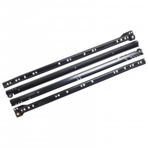 Направляющие роликовые 500/0,8 мм черный (комплект 2шт, цена за комплект) (25) StahlBuro