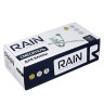 RAIN Смеситель для ванны Мира, изогнутый излив 35см, душ. набор, картридж 35мм, латунь, хром
