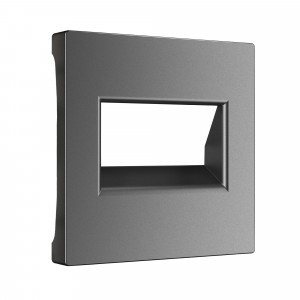Werkel накладка для двойной розетки комп. RJ-45 (графит матовый) W1191164 a063114