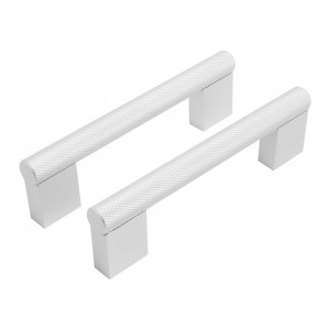 Ручка-рейлинг мебельная 96 AP2315-96 W мат.бел. хром 2шт (цена за пару (15, 150) StahlBuro