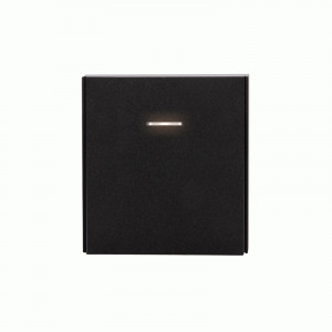 KRANZ MIELE STRONG мех. выкл. (перекл.) 1 кл. СУ проходной (инд.) 10А антрацит KR-78-0716-5