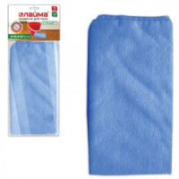 Тряпка д/мытья пола ЛАЙМА &quot;Стандарт&quot;, плотная микрофибра, 70х80 см, синяя, 601250