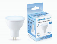 Ambrella лампа св/д MR16 GU5.3 11W(950lm) 6400K 6K 50х57 IC 161106