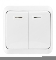 Smartbuy Юпитер выкл. ОУ 2 кл. инд 10А белый (SBE-03w-10-SW2-1)