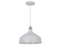 Camelion LOFT PL-425L  С71  Белый+хром (Светильник подвесной Amsterdam,  1х E27, 60Вт, 230В, мет
