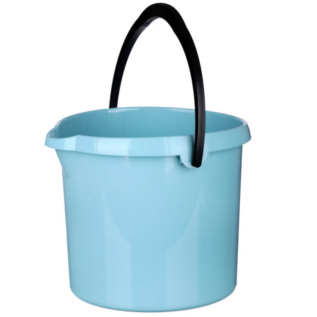 VETTA Ведро "Cuba" круглое 9л, пластик, светло-голубой