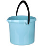VETTA Ведро "Cuba" круглое 9л, пластик, светло-голубой