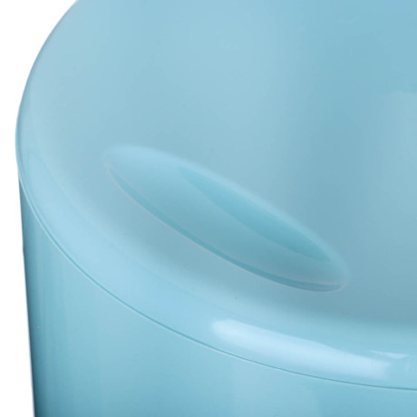 VETTA Ведро "Cuba" круглое 9л, пластик, светло-голубой