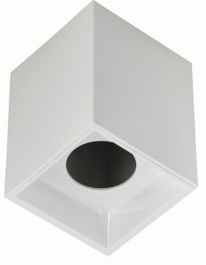 IEK св-к 4112 накл. поворотн. спот GU10 белый пласт.