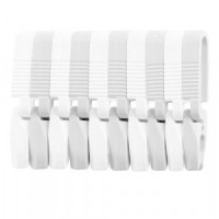 Прищепка-держатель универсальный 10шт 70x10x20мм Микс 1 434275518 Бытпласт