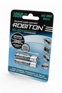 Ак-р Robiton R03 1050mAh Ni-MH BL2, 13117