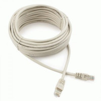 Cablexpert патч-корд UTP cat6, 10м, литой, многожильный (серый)