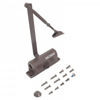 NOTEDO Доводчик дверной DC-060-I BROWN до 60 кг корич. (10)