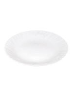 Тарелка десертная белая без деколя 19см стеклокерамика (кратность 6шт!!!) МФК OLHP-75