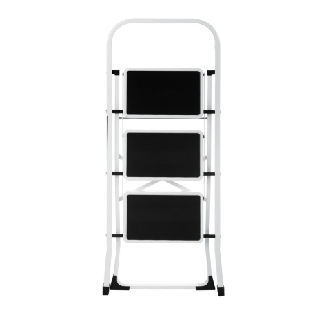 ЕРМАК Стремянка стальная (макс.нагрузка 150кг), 3 ступени, прорезиненные ступени