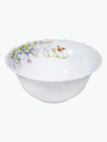 Салатник Ромашки 15см, 550мл стекло (кратность 6шт!!!) МФК MFK21071