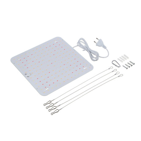 INBLOOM Подвесная фитолампа 169LED (W28; Y84; R41; B8; G8), 25х25см, 45Вт, 220В (24В), IP20