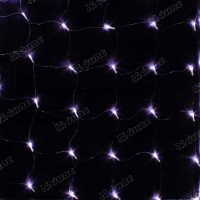 Гирлянда сетка LED LW-2-2 200 лампочек, прозрачный провод 2*2 м белый