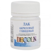 Лак акриловый глянцевый &quot;Декола&quot;, 50 мл, в банке, 5828920