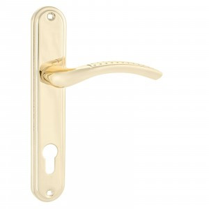 АЛЛЮР Комплект ручек 132-1 85 мм GP латунь (20)