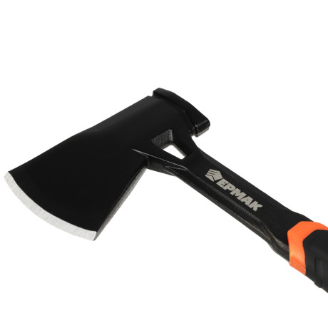 ЕРМАК Топор цельнокованый, двухкомп.обрезин. рук-ка,600г, 330мм
