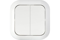 Bylectrica Гармония выкл. СУ 2 кл. бел. (пластик) С56-124