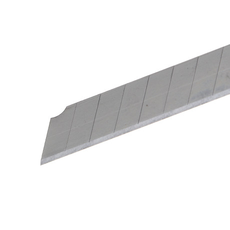 ЕРМАК Лезвие для ножей запасное 9мм сегментированное, сталь, толщина 0,35мм,10шт/уп