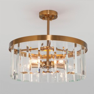 Bogate's люстра E14 5x60W 500х0х450 металл прозрач/латунь Eclipse 358/5 a057292