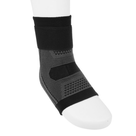 SILAPRO Max Суппорт на голеностоп, 10.5х25см, полиэфирное волокно 50%, полиэстер 35%, латекс 15%