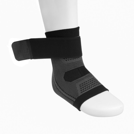 SILAPRO Max Суппорт на голеностоп, 10.5х25см, полиэфирное волокно 50%, полиэстер 35%, латекс 15%