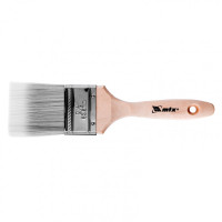 Кисть плоская Platinum 2.5&quot;, искусственная щетина, деревянная ручка MTX