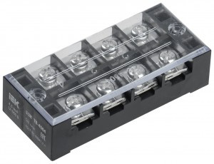 IEK Блок зажимов БЗН ТВ-4504 4,5 мм2 45A 4 пары (50!) YZN41-04-004-K02