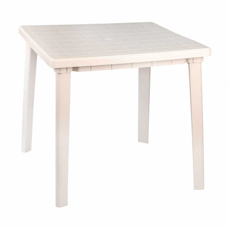 Стол квадратный 800х800х740 Бежевый БШ8154