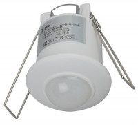 ЭРА датчик движения ИК MD 019 потолочный встраив. 1200W, 6м, 360гр. IP20 9148