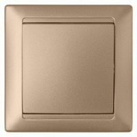 Bylectrica СТИЛЬ выкл. 1 кл. СУ шампань (С110-801 шампань)