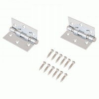 АЛЛЮР 3252(20325) 2BB-FHP CP 2 подш.,хром 80х60 Петля дверная 2шт. (цена за упак,50,10,1)