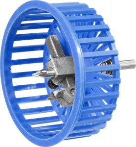 Сверло ЗУБР "ЭКСПЕРТ" 1-резцовое,со сменным резцом, дерево,кафель,"Балеринка",d20-90мм,1-10мм, бокс