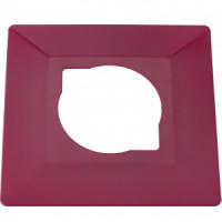 Bylectrica рамка декор. защитная под выкл./роз. бордовый (накладка) ЮЛИГ.735212.410
