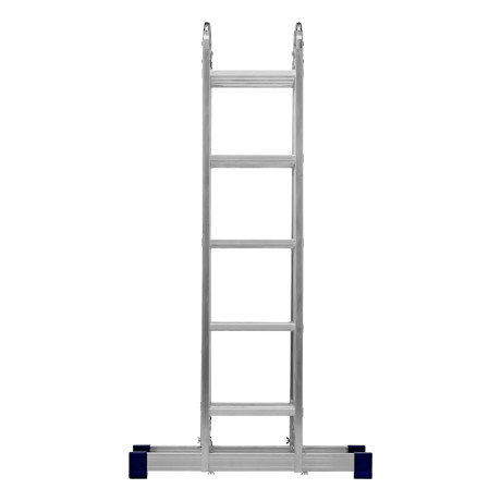 Лестница шарнирная алюминиевая, 4 х 5 ступеней, Сибртех