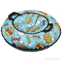 Санки надувные "Ватрушка" 0,85м Оксфорд с надписями 998446, Сезон 2023-2024