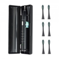 Зубная щетка электр. Galaxy LINE GL4983, 37200об/мин, 5 режимов, таймер, кейс, 7 насадок/компл, черн