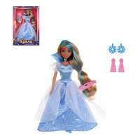 ИГРОЛЕНД Кукла в бальном платье, 28 см, PVC, ABS, полиэстер, 22х6х32,5 см, 2 дизайна