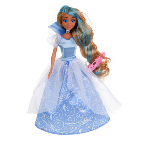 ИГРОЛЕНД Кукла в бальном платье, 28 см, PVC, ABS, полиэстер, 22х6х32,5 см, 2 дизайна