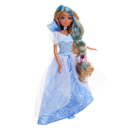 ИГРОЛЕНД Кукла в бальном платье, 28 см, PVC, ABS, полиэстер, 22х6х32,5 см, 2 дизайна
