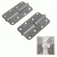 Петля накл Кунгур ПН1-110 без покр. правая 2 шт. Упакованная (25)